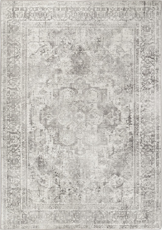 Distressed Vintage Chilaz Grey Rug - VITAL 2085-04