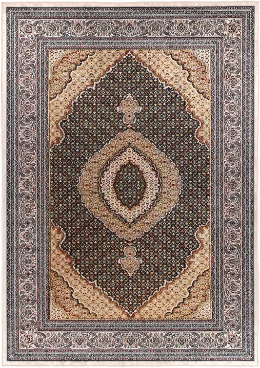 Angelic Medallion Gold Non-Slip Rug - ANGE11