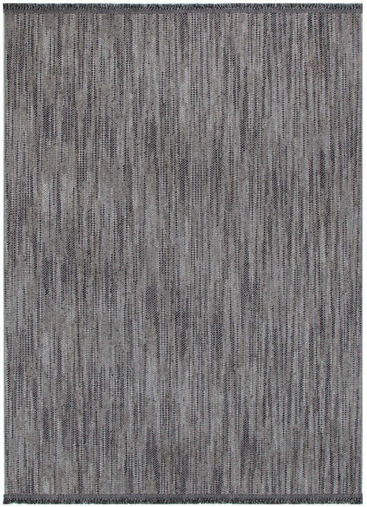 Berno Charcoal Loop Rug - B005