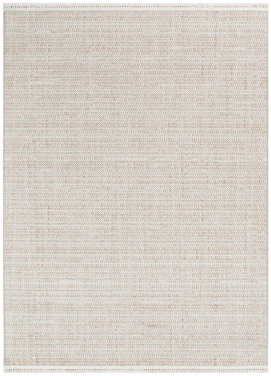 Berno Ivory Beige Loop Rug - B008