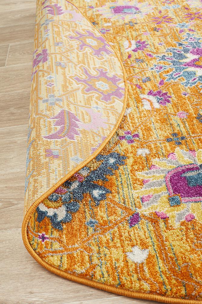 Babylon 210 Rust Round Rug