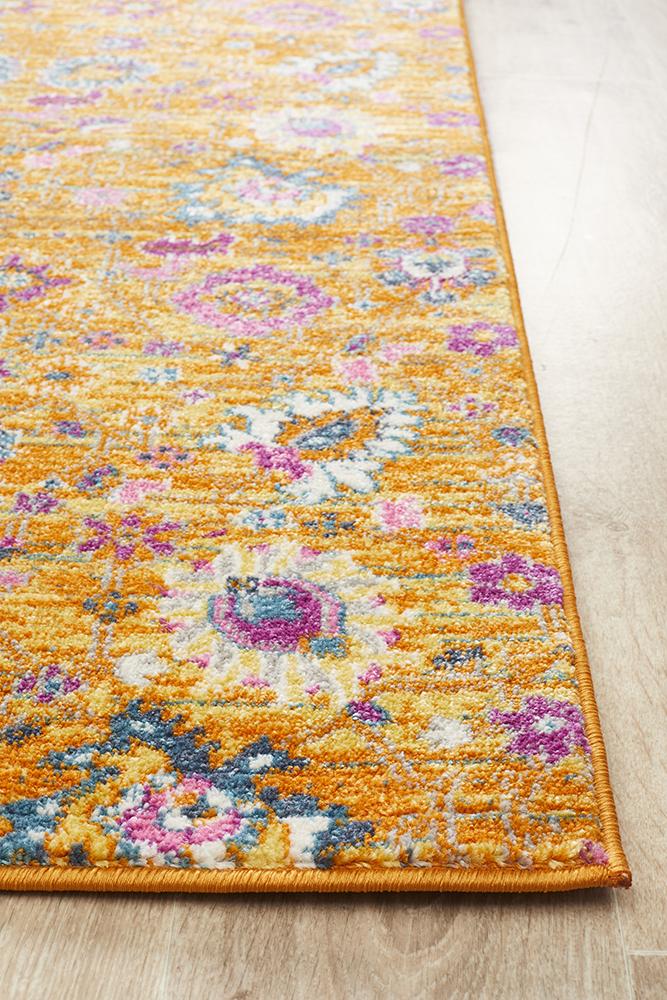 Babylon 210 Rust Runner Rug