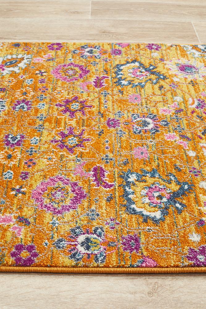 Babylon 210 Rust Runner Rug