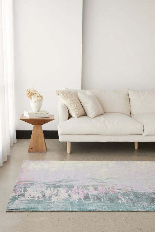 City Monet Stunning Violet Rug