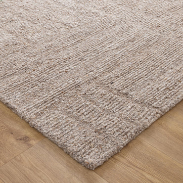 Seren Cocoa Modern Wool Rug