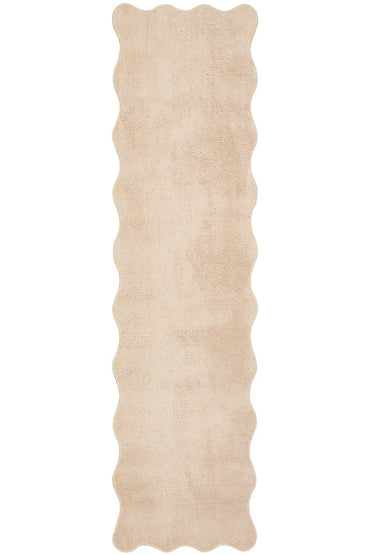 Evelyn Beige Runner Rug