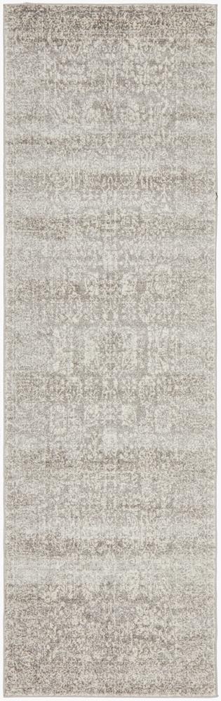 Evoke Homage Grey Transitional Runner Rug