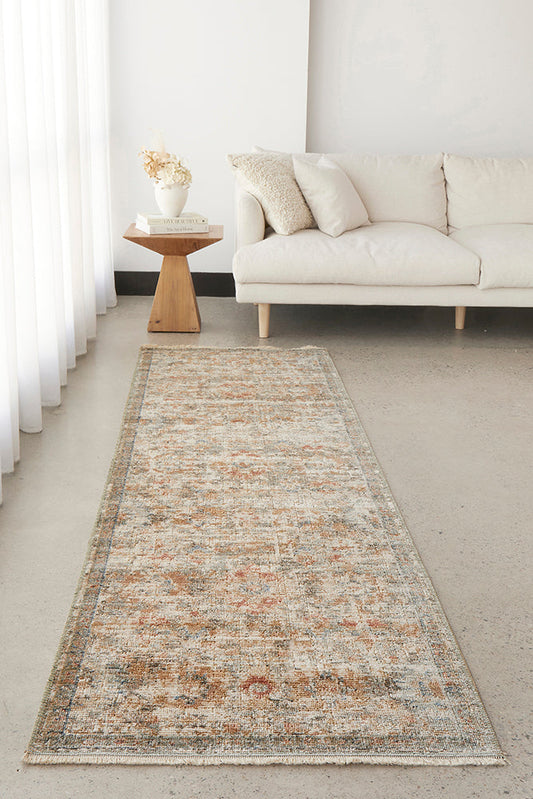Heritage 10 Grey Runner Rug