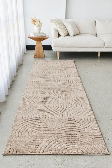 Haven Zina Latte Runner Rug