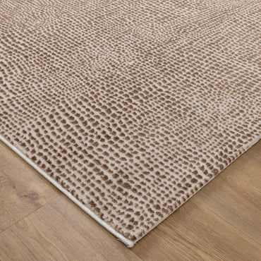 Lara Cobblestone Brown Beige Rug