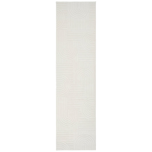 Marigold Dior White Runner Rug