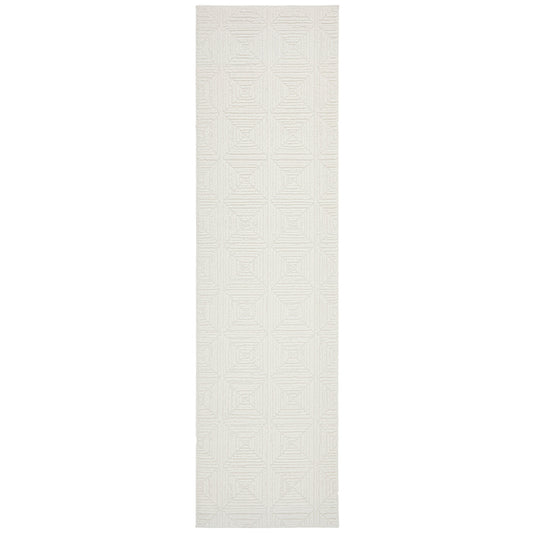 Serenade Shilo White Runner Rug
