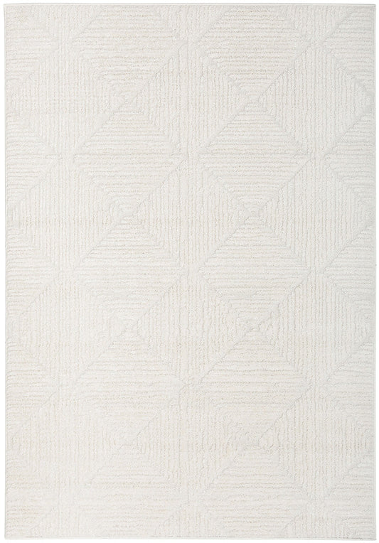 Serenade Shilo White Rug