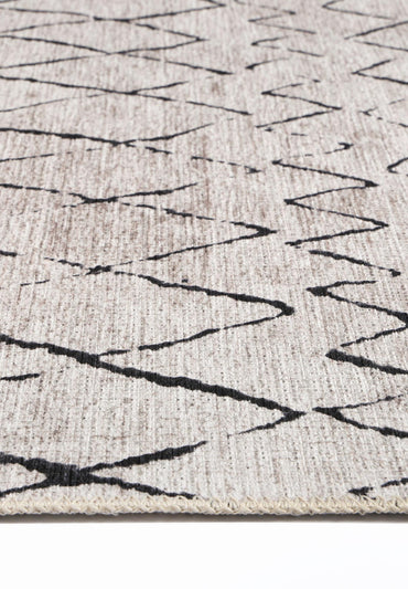 Alma Scandi Silver Rug - VITAL 2859-00