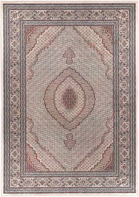 Angelic Medallion Red Non-Slip Rug - ANGE04