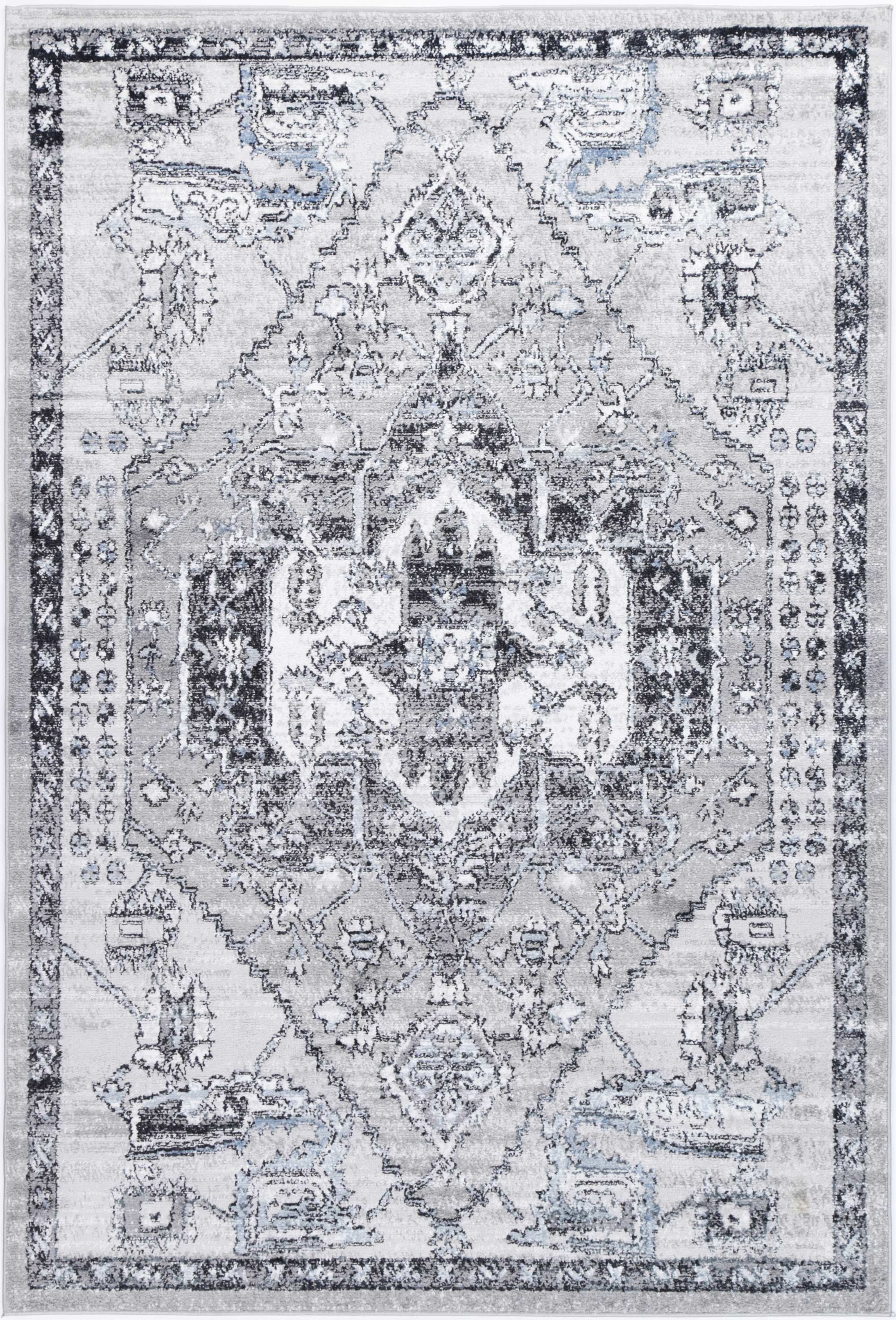 Grey Rug Melbourne Estate Lynnwood Hall Traditional Grey Rug – Melbourne Rugs