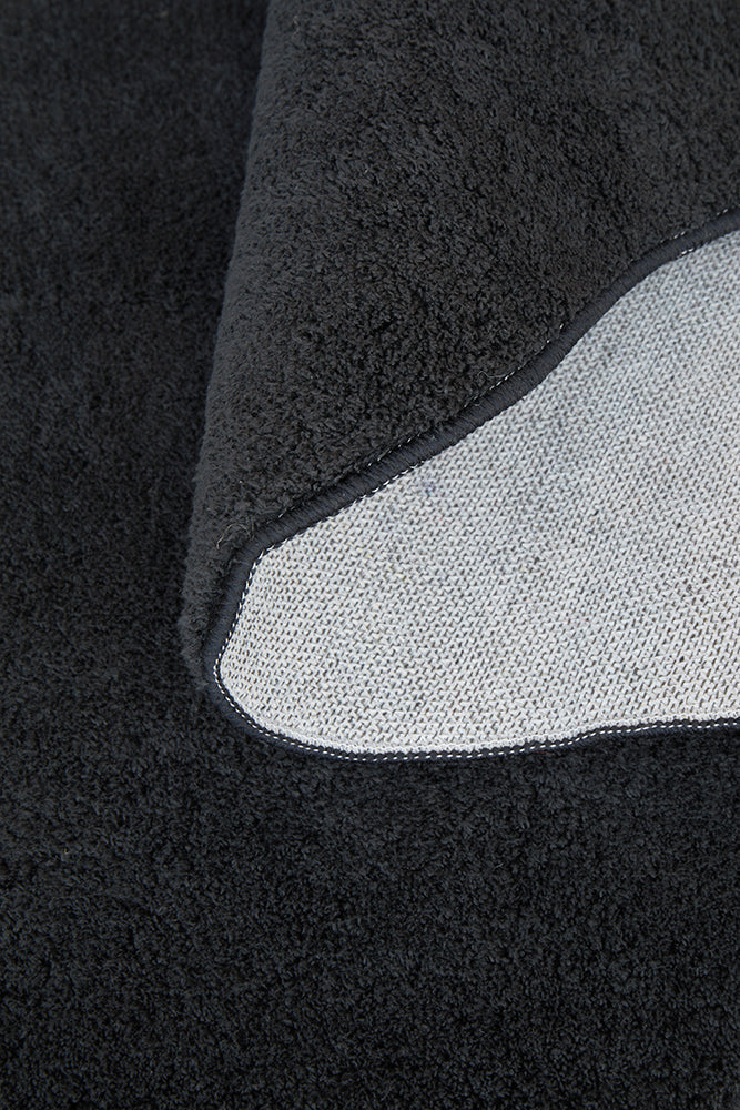 Evelyn Black Runner Rug