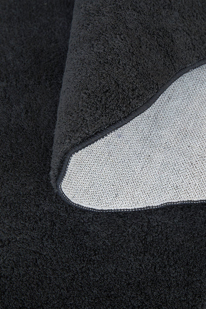 Evelyn Black Runner Rug