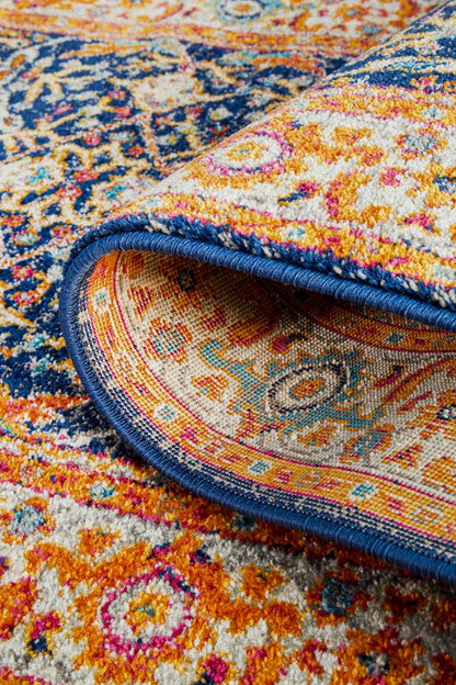 Evoke Splash Multi Transitional Runner Rug