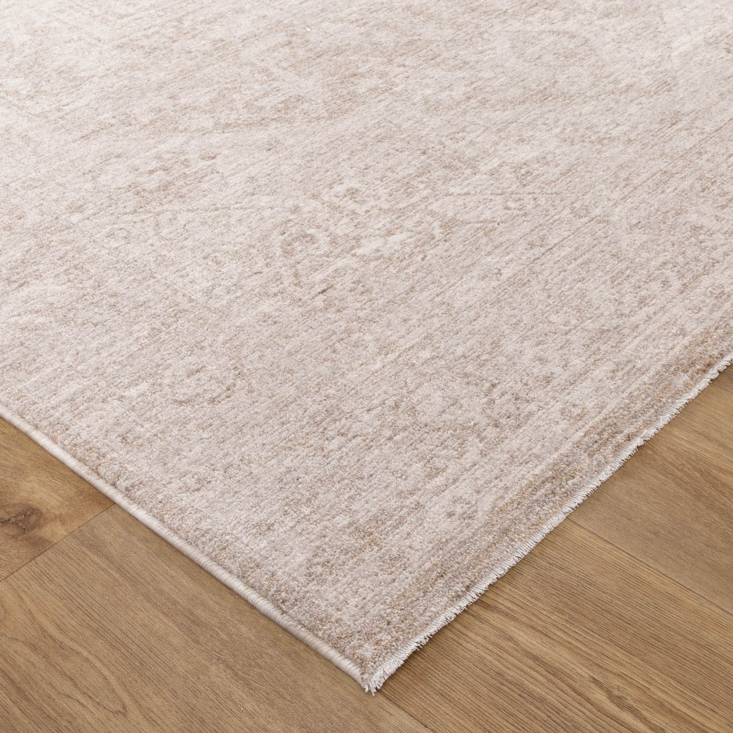 Heritage Distressed Medallion Beige Rug - H102