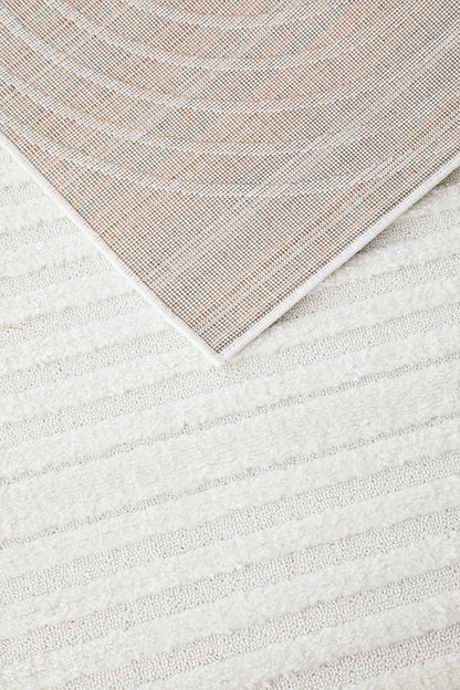 Lotus Carl White Rug