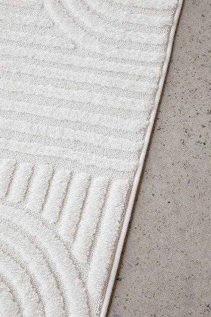 Marigold Dior White Runner Rug