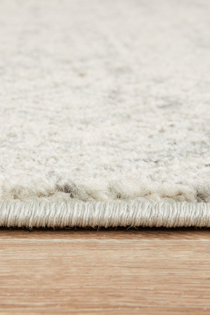 Mirage Zelda Silver Grey Runner Rug