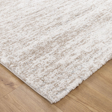 Nola Canvas Abstract Beige Rug - N009