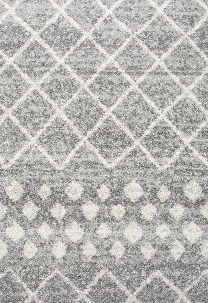 Oasis Selma Silver Tribal Runner Rug