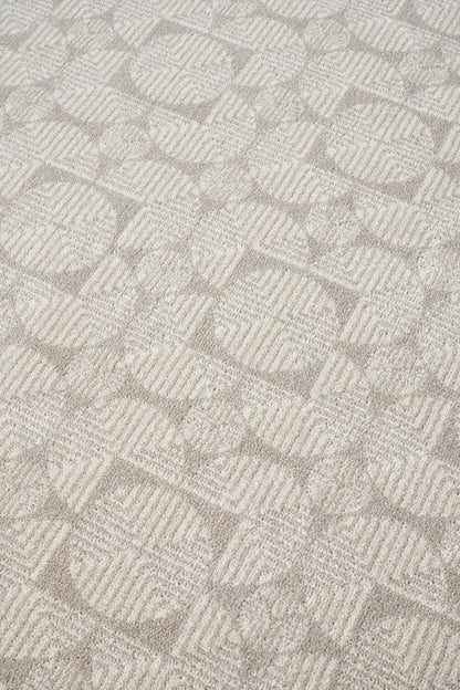 Prague Niko Silver Rug
