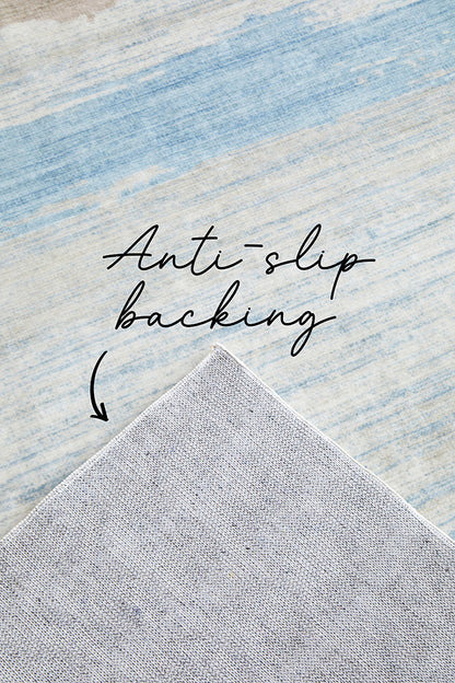 Revive Brody Tan Washable Rug