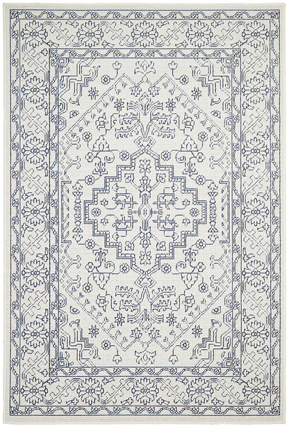Seaside 5555 White Rug