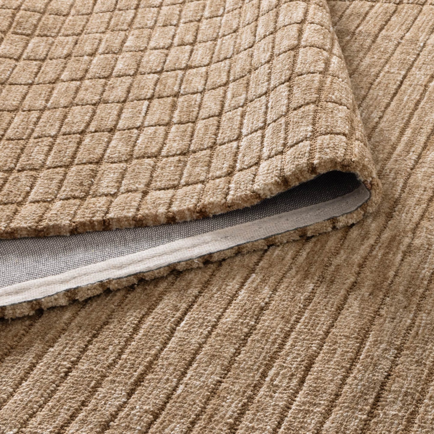 Canyon Warm Sand Carved Rug - CANYON03